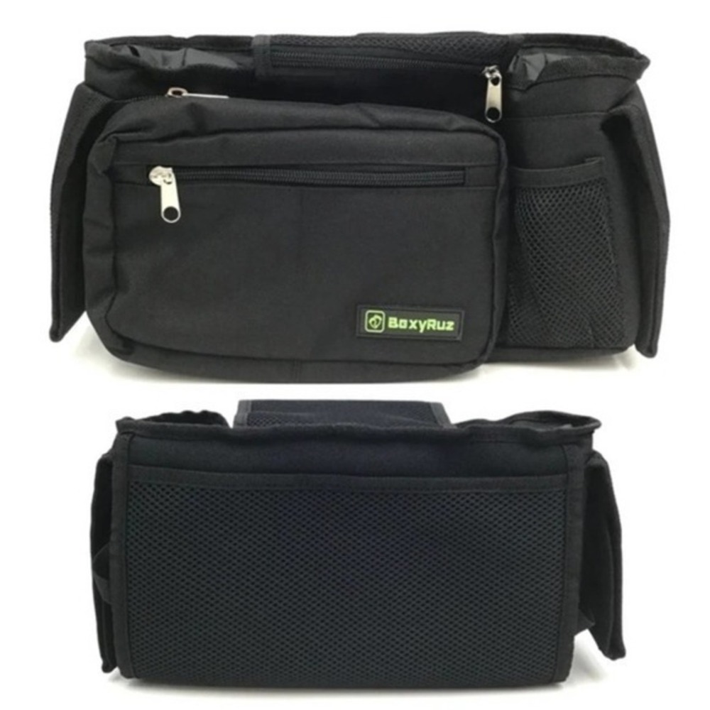 BexyRuz‎ Universal Stroller Adjustable Organizer Black NEW - Picture 3 of 8